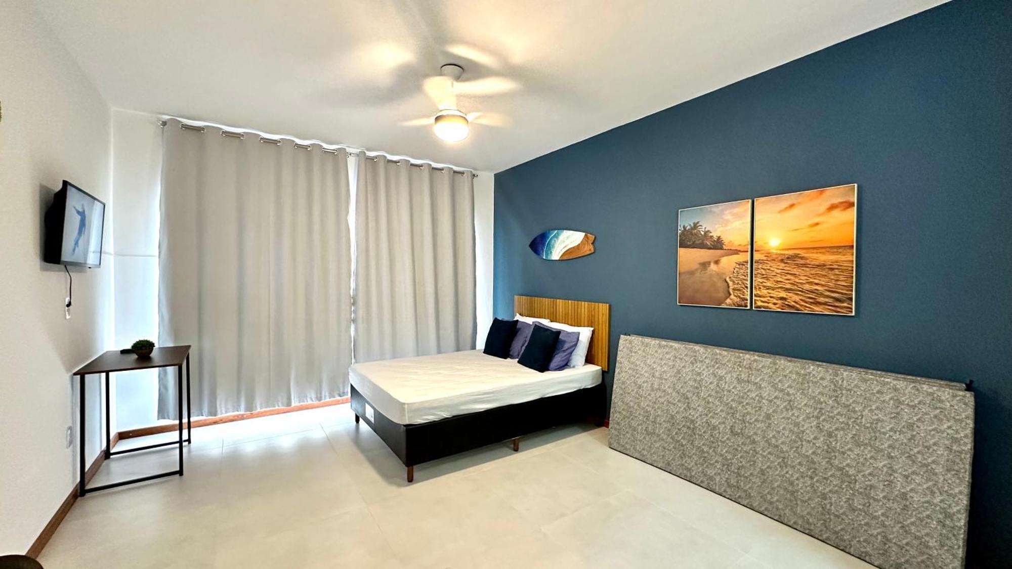 Апартаменты Flat Quarto E Sala Praia Das Castanheiras Гуарапари Экстерьер фото